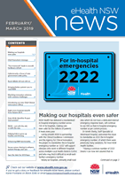 Front cover of eHealth News Feb/Mar 2019