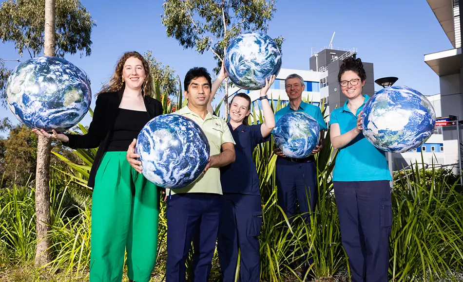 people supporting sustainability