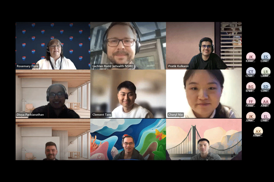 Microsoft Teams screenshot of meeting
